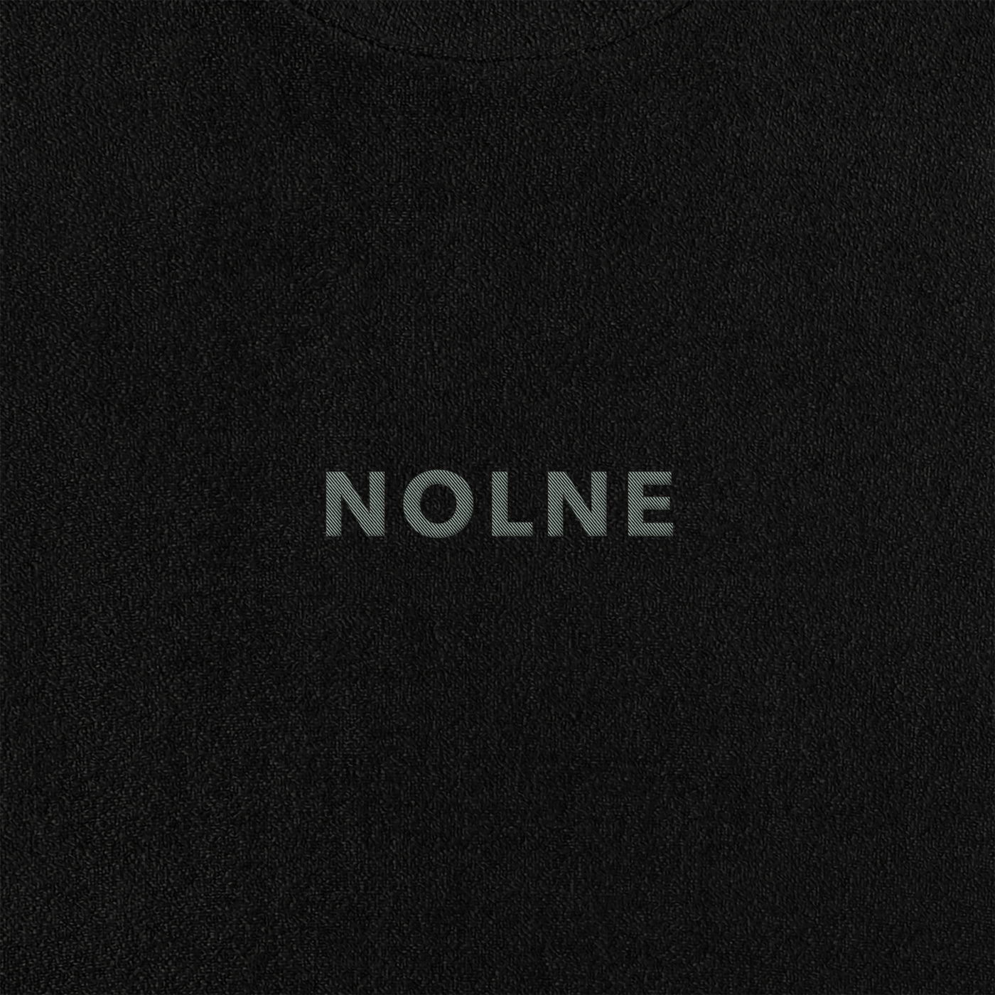 NOLNE刺繍パイルTシャツ black image