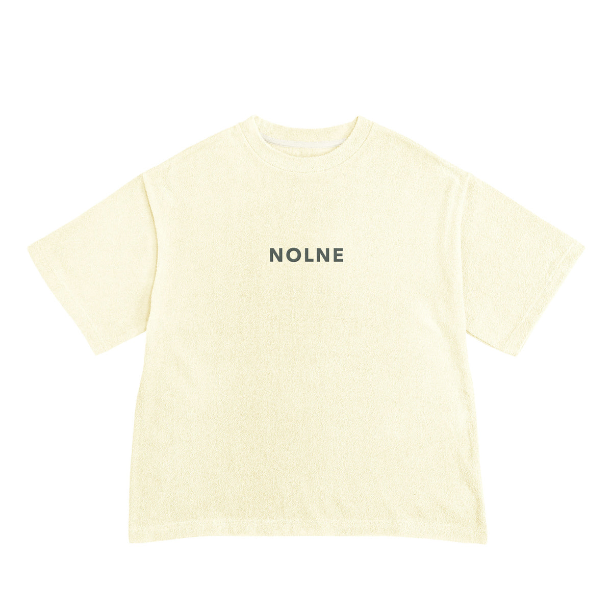 NOLNE刺繍パイルTシャツ salt image