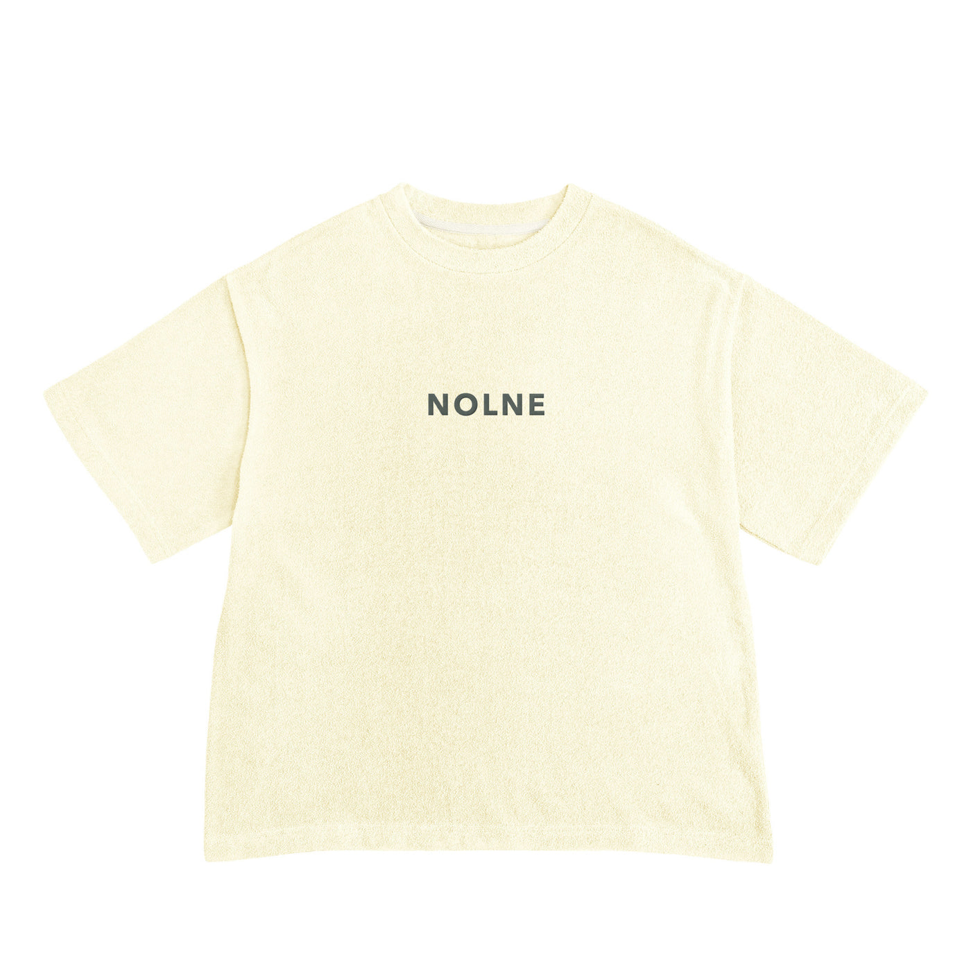 NOLNE刺繍パイルTシャツ salt image